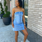 Denim Tube Dress