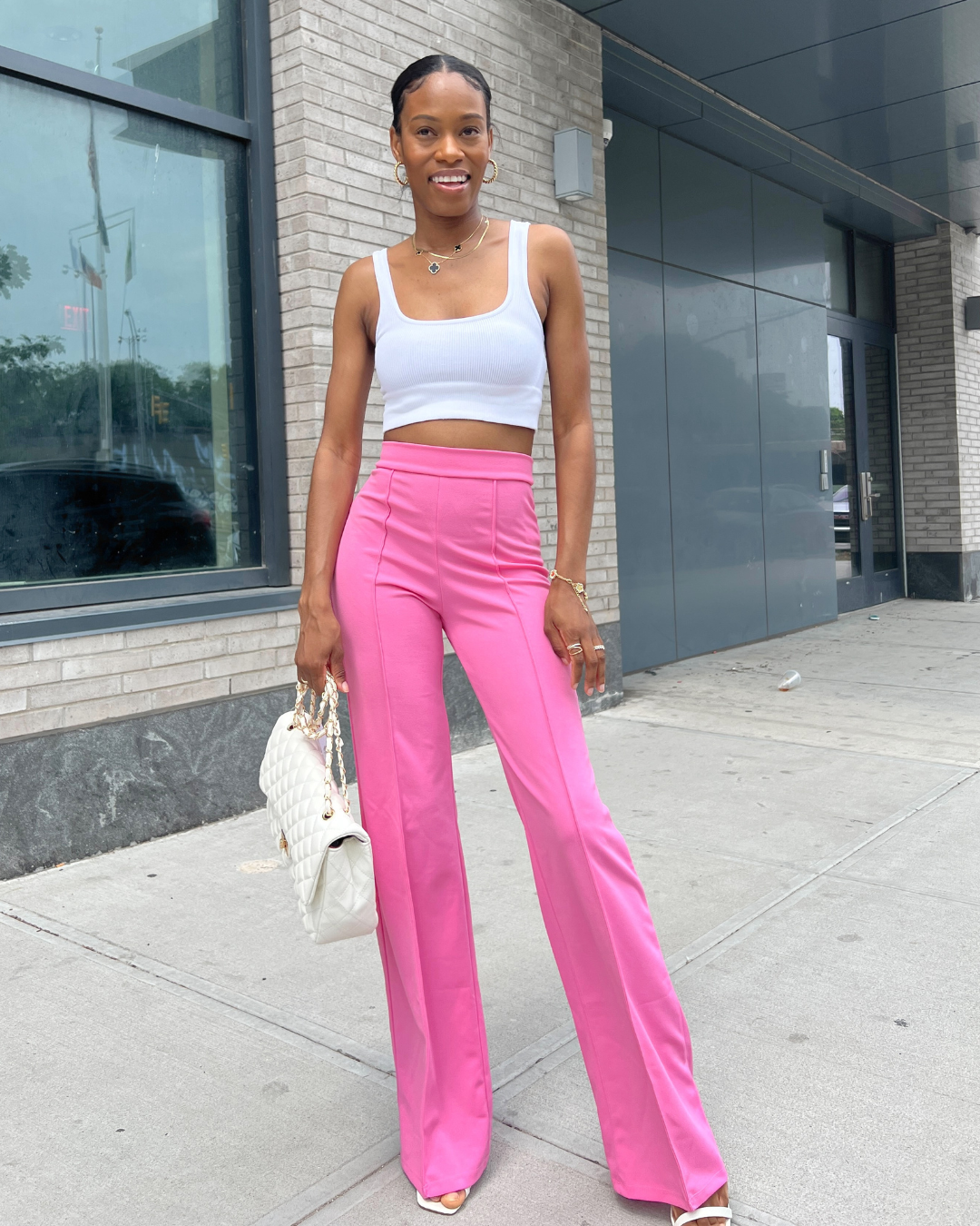 Twenty Dresses by Nykaa Fashion Curve Light Pink Side Slit Shimmer Flared  Pants Buy Twenty Dresses by Nykaa Fashion Curve Light Pink Side Slit  Shimmer Flared Pants Online at Best Price in