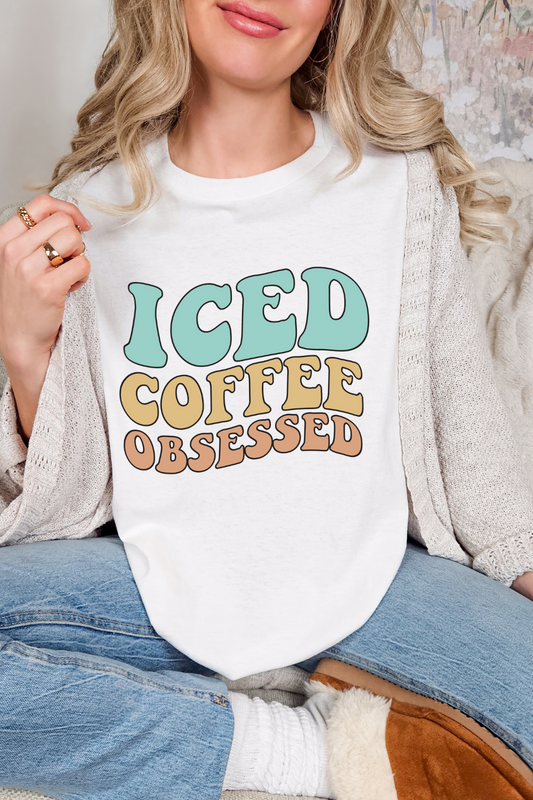 iced coffee tshirt